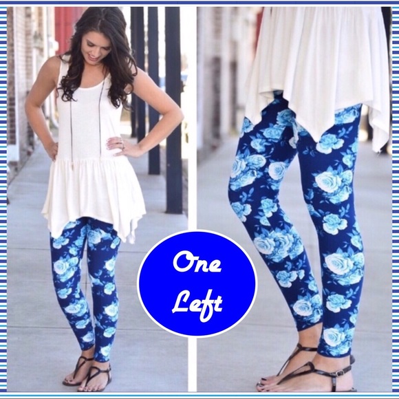 Infinity Raine Pants - Floral print leggings - 1 Left ! !